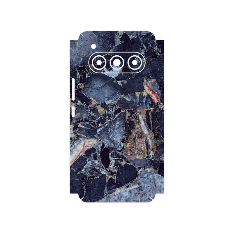 برچسب پوششی ماهوت مدل Broken black marble مناسب برای گوشی موبایل داریا Bond II Lite 5G