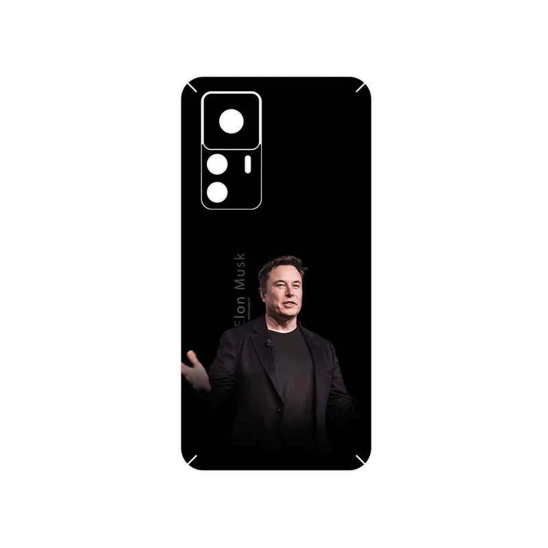 برچسب پوششی ماهوت مدل Elon_Musk مناسب برای گوشی موبایل شیائومی 12T