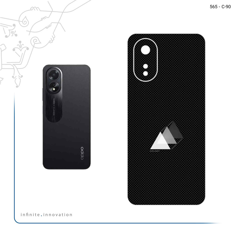 برچسب پوششی ماهوت مدل Minimal 3 Triangle Icon مناسب برای گوشی موبایل اپو A38