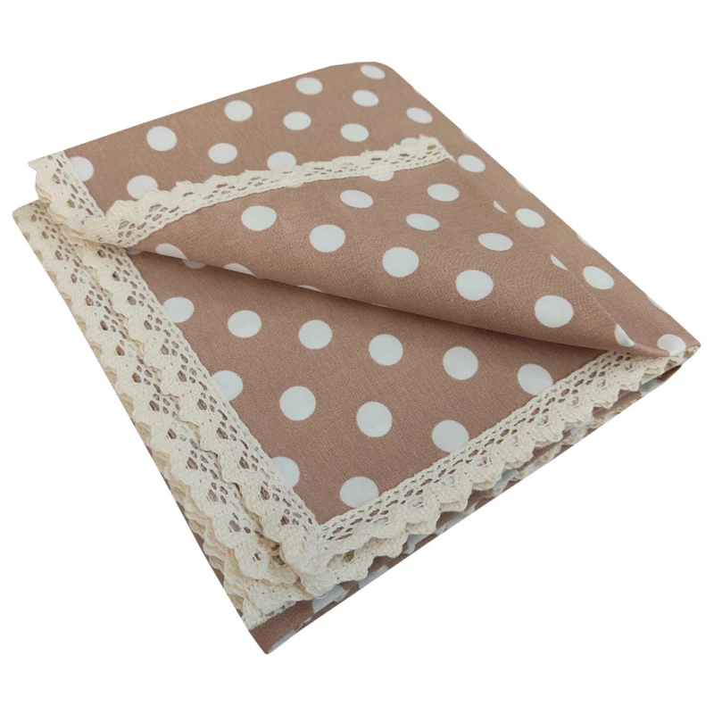 سفره 8 نفره نساجی دُر هنر یزد مدل توپی cotton-nes سایز 150×110 سانتی متر
