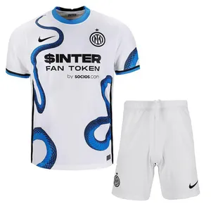 ست تی شرت و شلوارک ورزشی مردانه مدل اینتر میلان Away2022