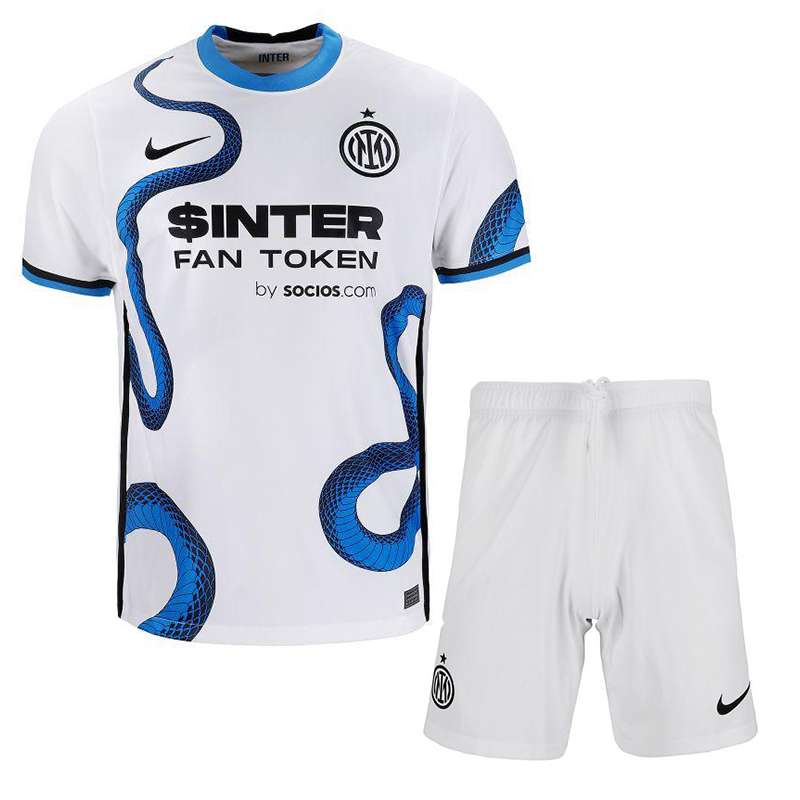 ست تی شرت و شلوارک ورزشی مردانه مدل اینتر میلان Away2022
