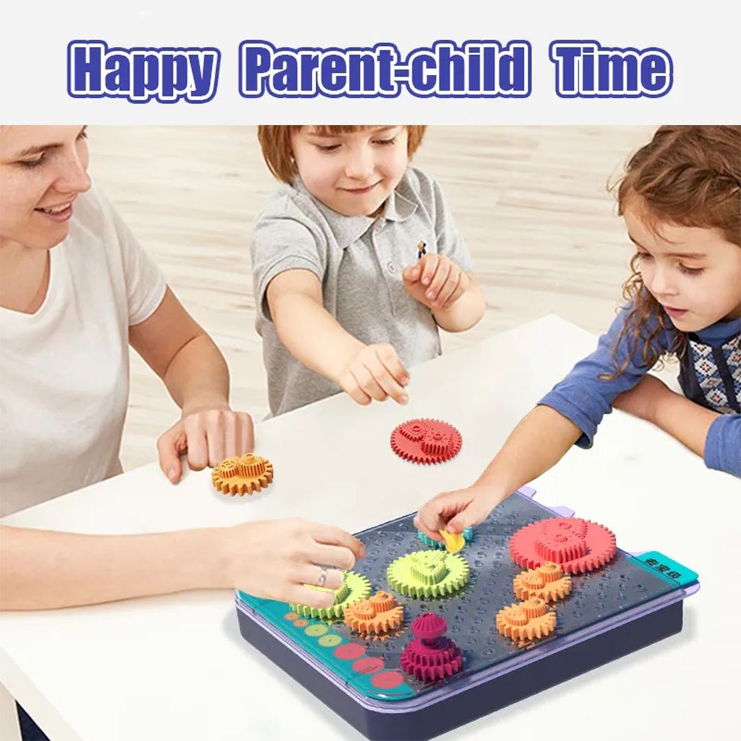 بازی آموزشی هولا مدل Interactive Cogwheel Puzzle Game -  - 3
