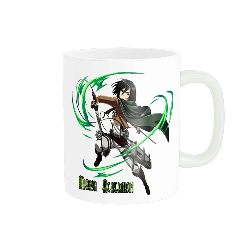 ماگ پادآفرین طرح انیمه اتک ان تایتان - نبرد تایتان ها - میکاسا Attack on Titan کد 0843