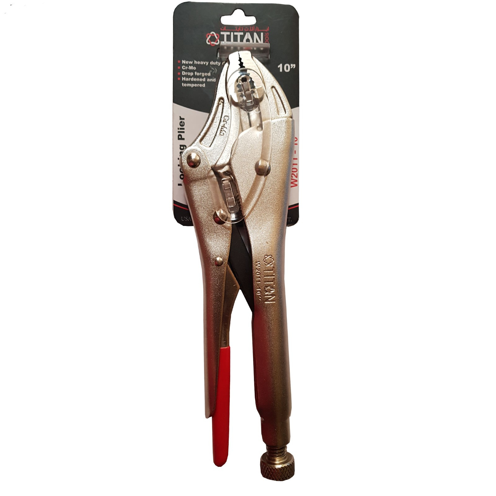 انبر قفلی تیتان مدل W2011-10 سایز 10 اینچ