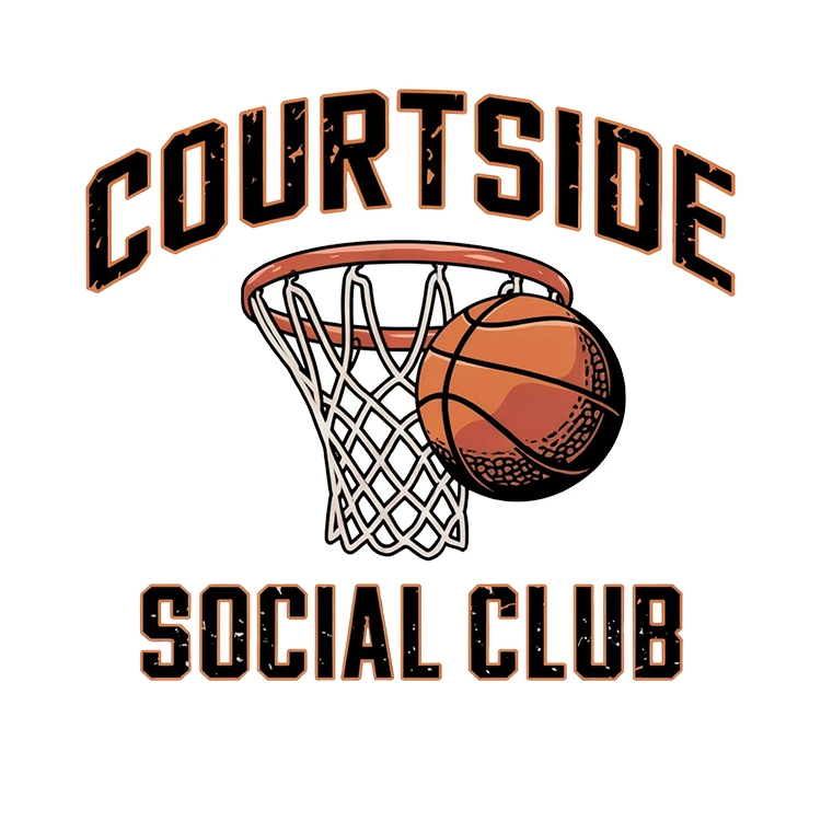 استیکر پارچه و لباس پاد آفرین مدل ورزشی طرح بسکتبال کد S3434