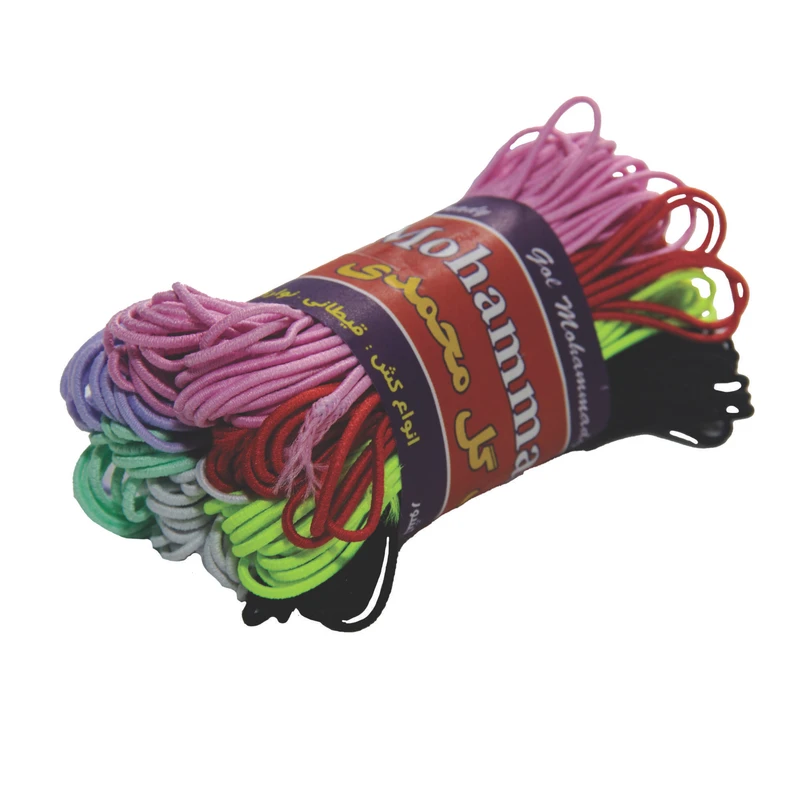 کش قیطان گل محمدی کد 01 طول 50 متر بسته 10 عددی