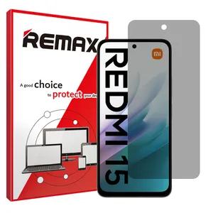 Remax Resistant model privacy screen protector suitable for Xiaomi Redmi 15 4G mobile phone