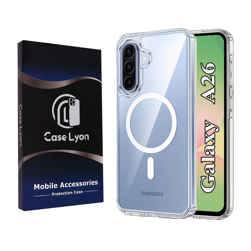 کاور کیس لیون مدل Clear Mgsafe مناسب برای گوشی موبایل سامسونگ Galaxy A26 4g / 5g