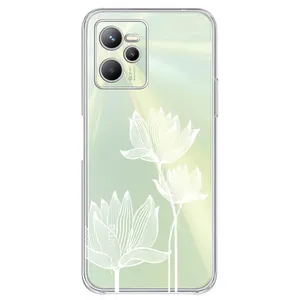 Megafone Flower C47-W Cover For Realme C35