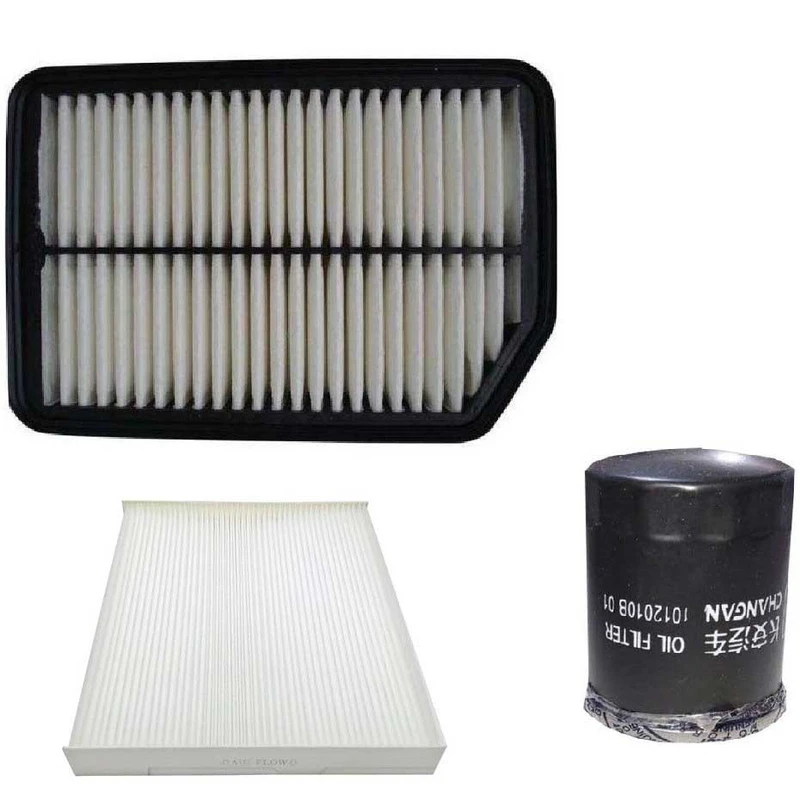 فیلتر روغن چانگان مدل CS35 مناسب برای چانگان CS35 بهمراه فیلتر هوا و کابین