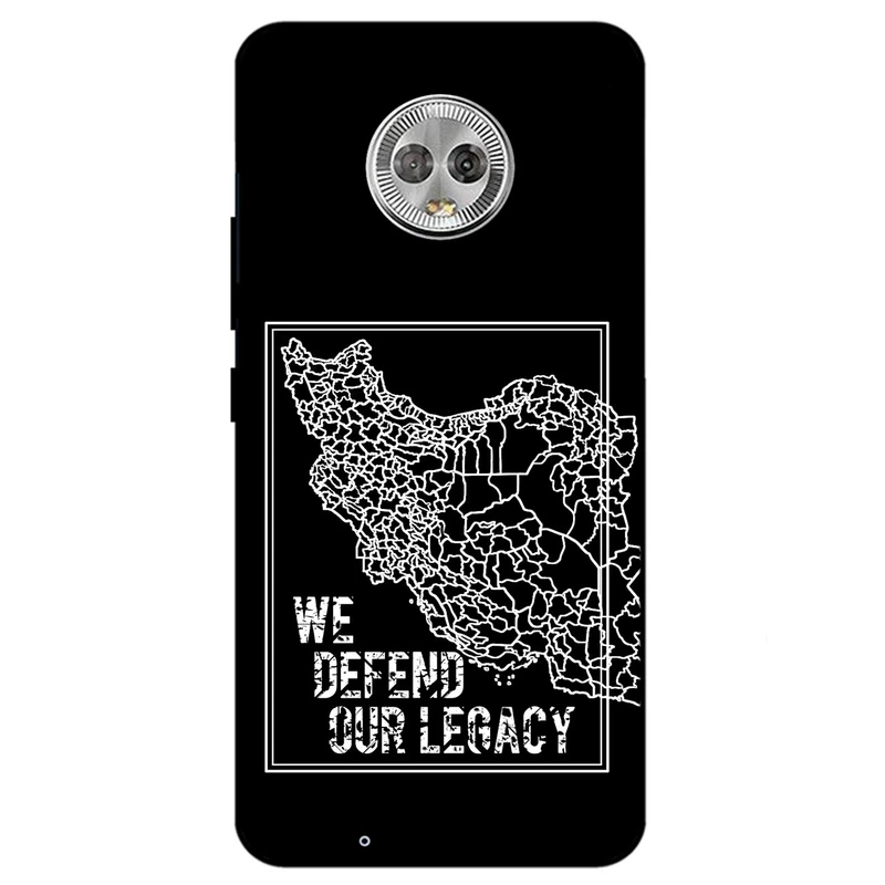 کاور مگافون طرح ایران مدل 1886 مناسب برای گوشی موبایل موتورولا Moto G6 Plus