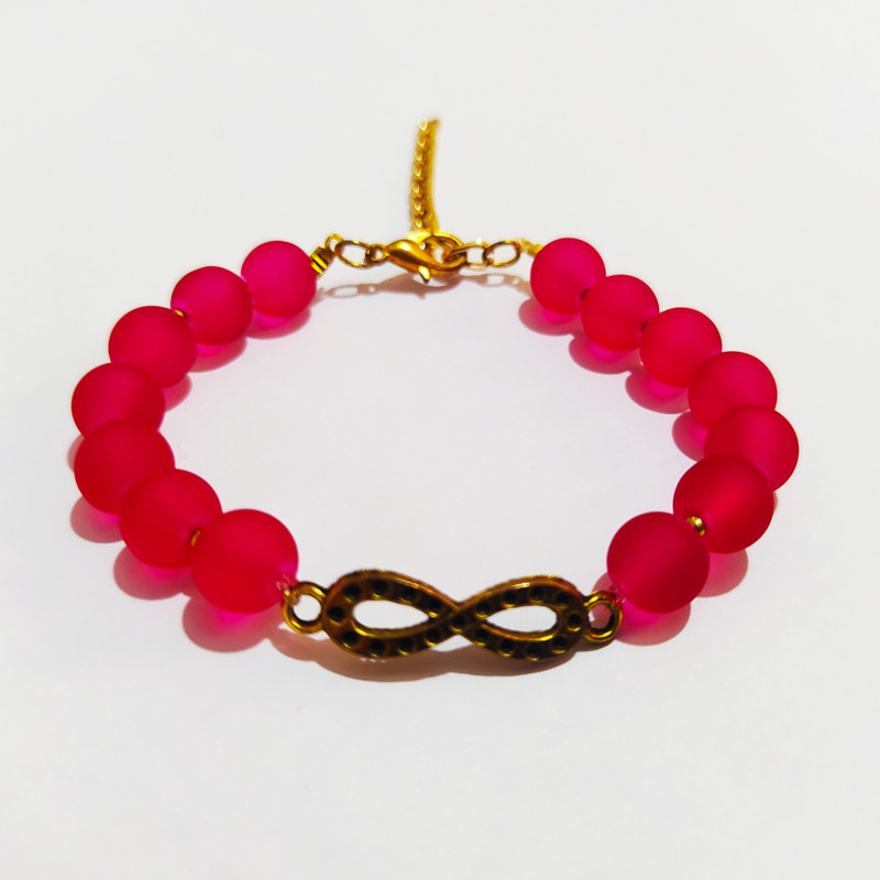 دستبند دخترانه مدل بی نهایت کد 03 دستبند دخترانه مدل بی نهایت کد 03