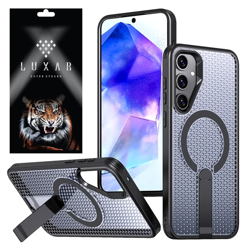 کاور لوکسار مدل a55 _AirMag مناسب برای گوشی موبایل سامسونگ Galaxy A55 5G