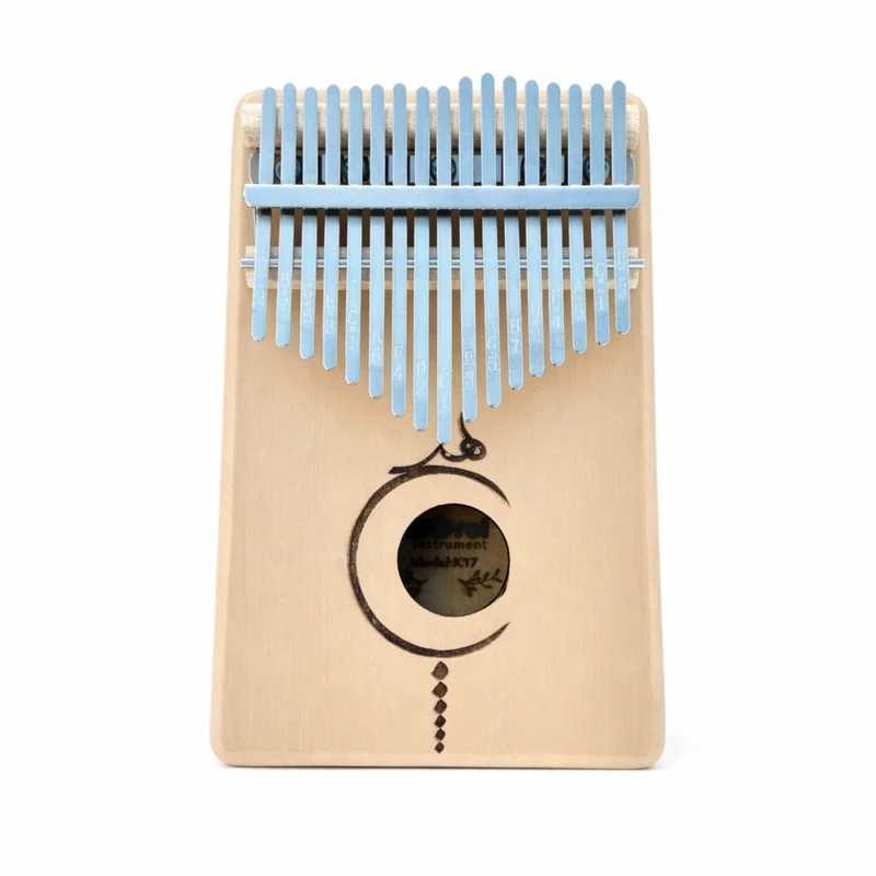 کالیمبا 17 تیغه کُرال مدل ذوزنقه حفره دار حرفه ای طرح هیچ