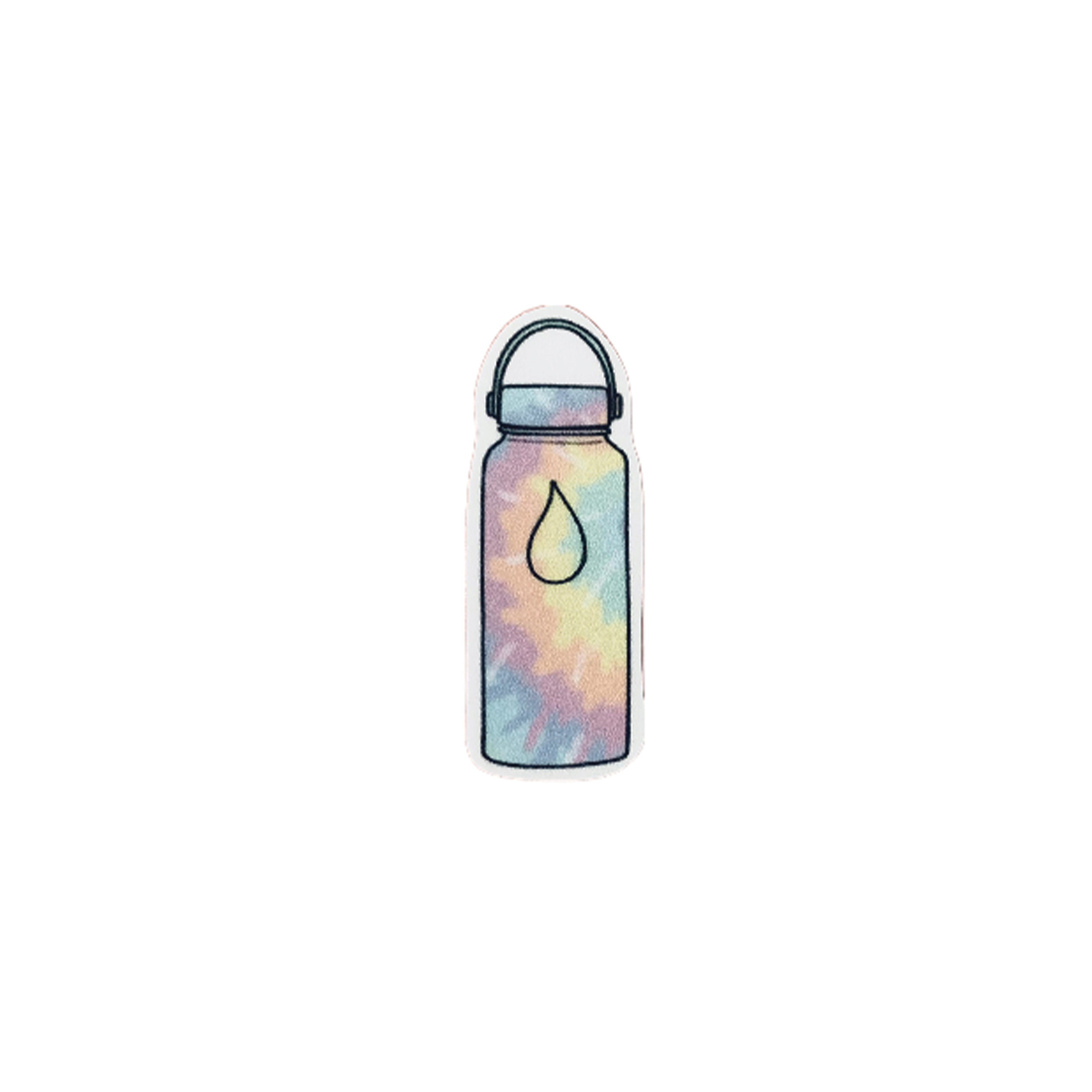 استیکر لپتاپ طرح قمقمه ورزشی کد 0145