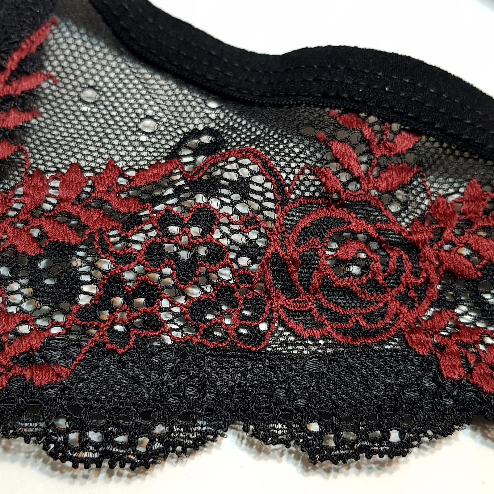 ست شورت و سوتین زنانه کارنا رز مدل فنردار هارنس گیپور گلدار کد 4867-4081 -  - 6