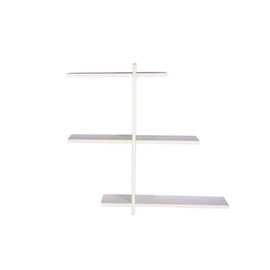 طبقه دیواری مدل نردبانی کد TOP-SHELF-WHITE-DLGHT-276
