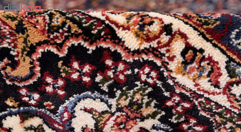 گبه ماشینی دنیای فرش کد 543B زمینه آبی کاربنی گبه ماشینی دنیای فرش کد 543B زمینه آبی کاربنی