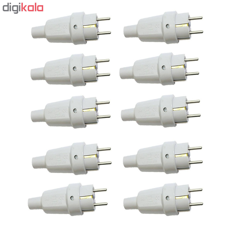 دوشاخه برق بسته 10 عددی