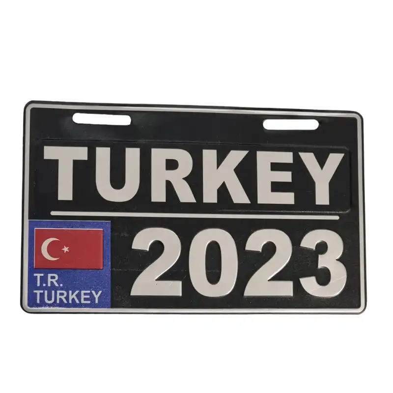 پلاک تزئینی دوچرخه طرح TURKEY