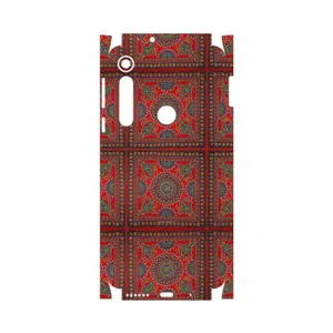 MAHOOT Embroidered Rug-FullSkin Cover Sticker for Motorola One Macro