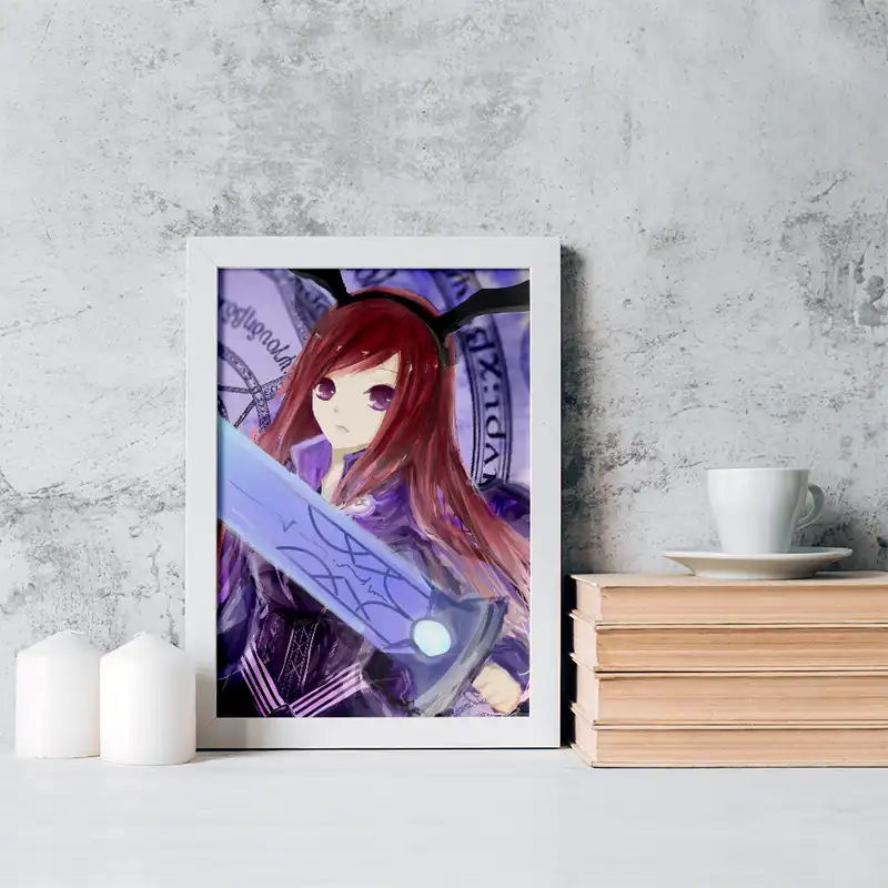 تابلو خندالو مدل ارزا انیمه فری تیل کد 16518