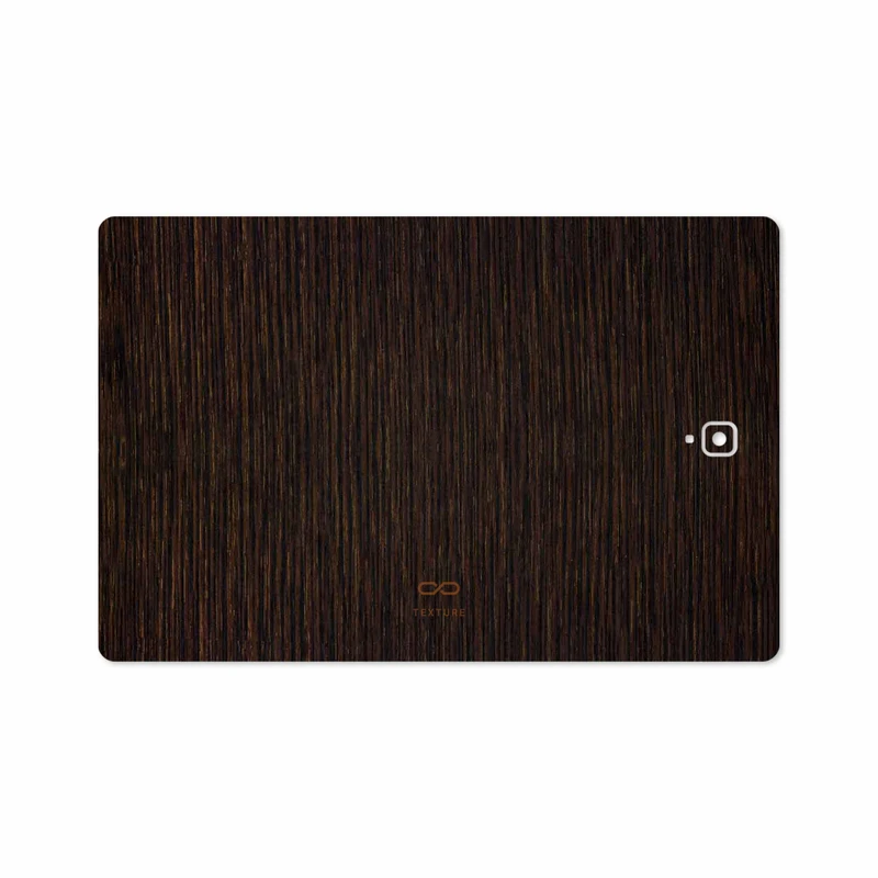 برچسب پوششی ماهوت مدل Dark-Gold-Stripes-Wood مناسب برای تبلت سامسونگ Galaxy Tab S4 10.5 2018 T830