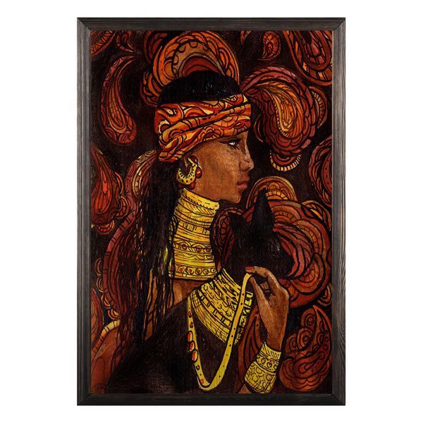 تابلو چوب آتینو مدل Africa تابلو چوب آتینو مدل Africa