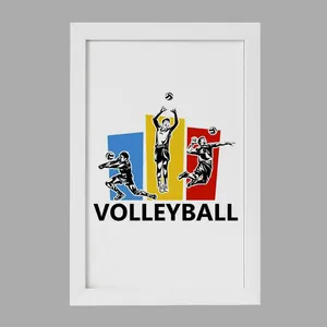 تابلو خندالو مدل والیبال Volleyball کد 26425