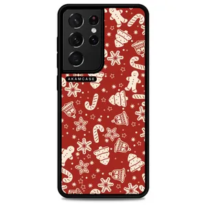 AKAM AMC-WSGS21U-CHRISTMAS-5 Cover For Samsung Galaxy S21 Ultra
