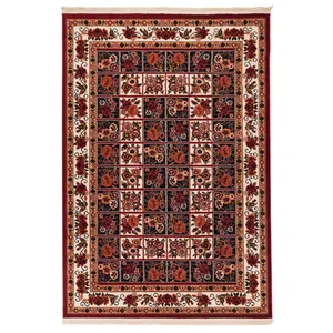 گبه ماشینی دنیای فرش کد 539R زمینه روناسی