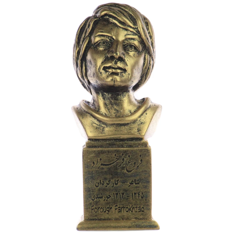 سردیس یادمان طرح فروغ فرخزاد کد S107-1