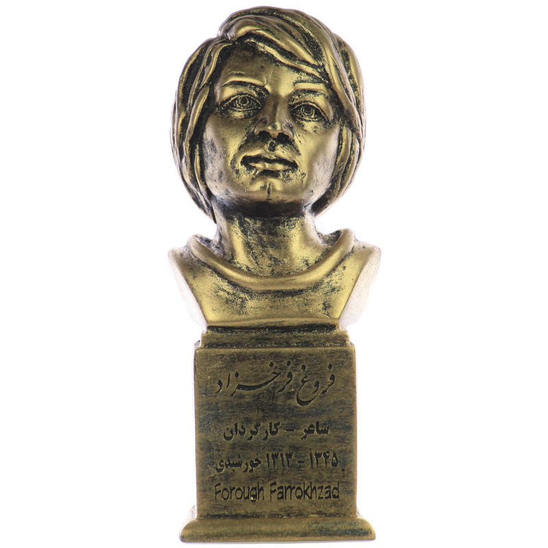 سردیس یادمان طرح فروغ فرخزاد کد S107-1