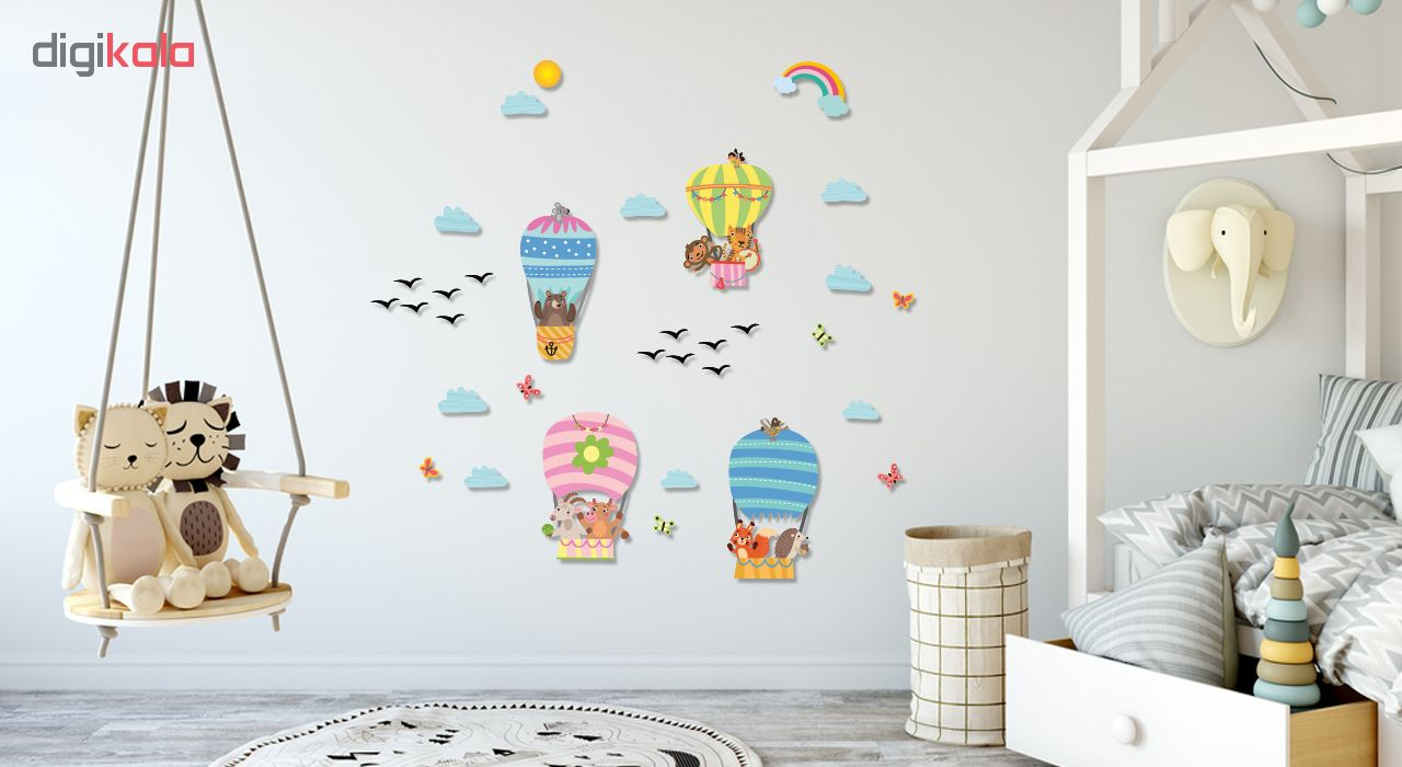 استیکر ژیوار مدل سفر حیوانات