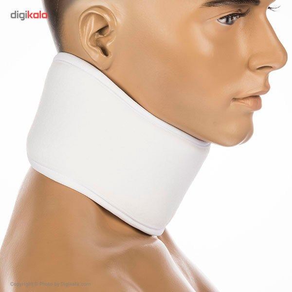گردن بند طبی پاک سمن مدل Soft With Bar سایز بزرگ -  - 4