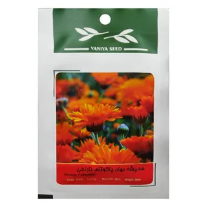 بذر گل همیشه بهار پاکوتاه نارنجی وانیا سید مدل O225