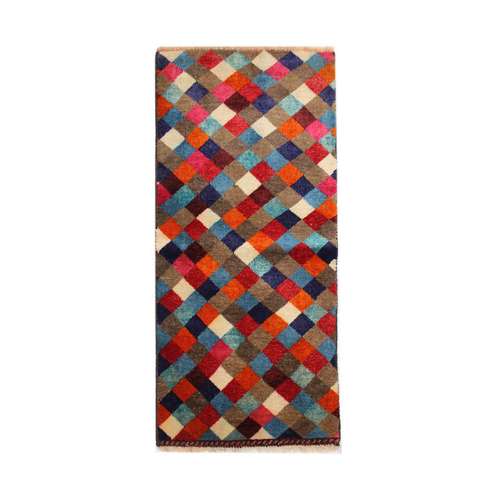 فرش دستبافت نیم متری طرح گبه کد 1104044