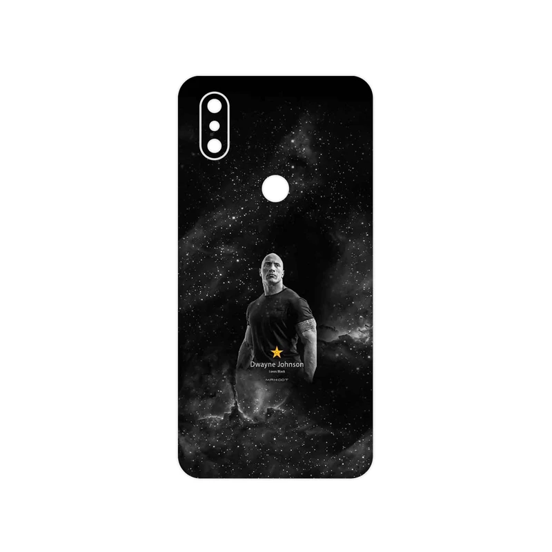 برچسب پوششی ماهوت مدل Dwayne Johnson مناسب برای گوشی موبایل شیائومی Mi Mix 3
