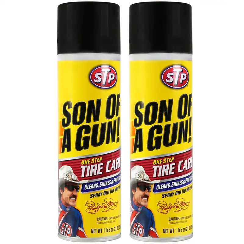 اسپری تمیز کننده لاستیک خودرو مدل Son of a Gun بسته 2 عددی