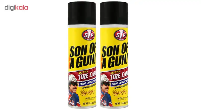 اسپری تمیز کننده لاستیک خودرو مدل Son of a Gun بسته 2 عددی