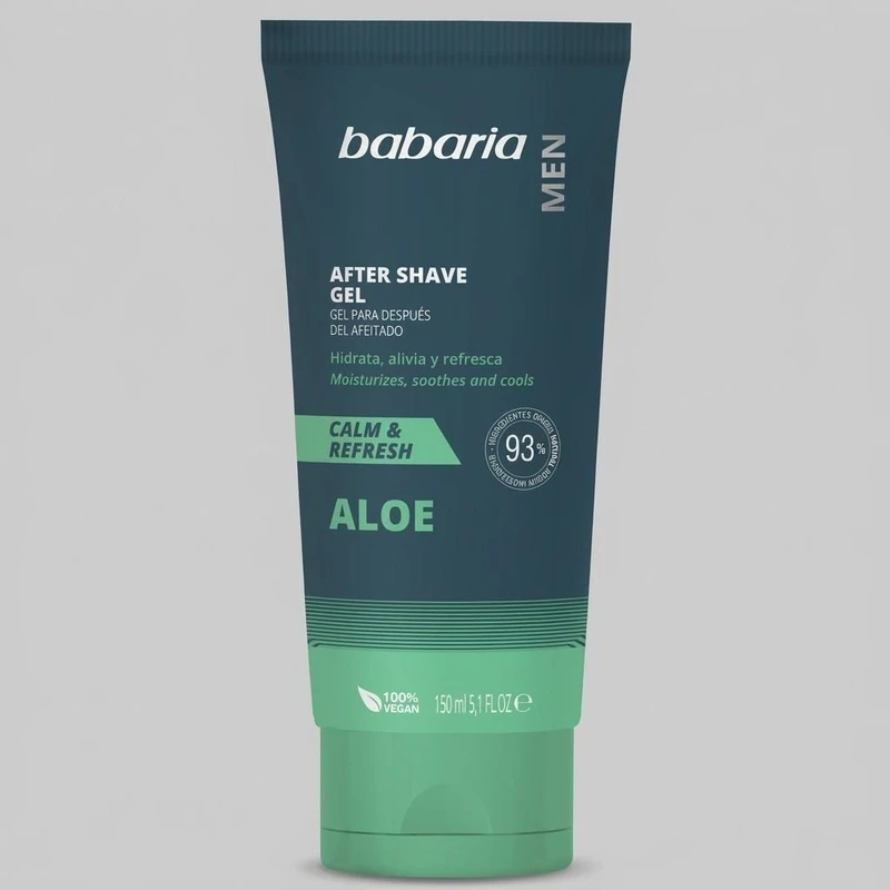 ژل افتر شیو باباریا مدل Aloe حجم 150 میلی لیتر