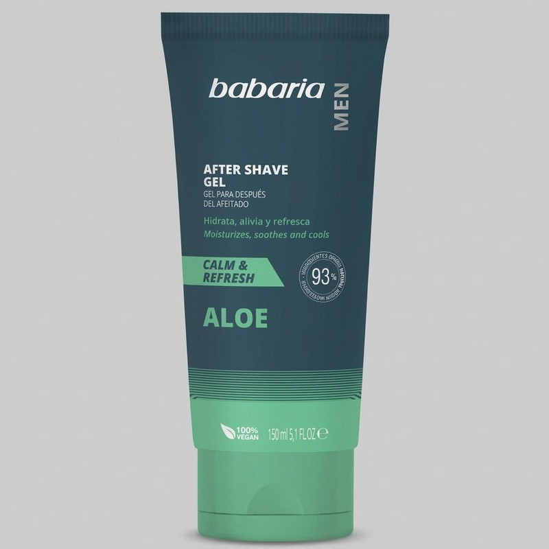 ژل افتر شیو باباریا مدل Aloe حجم 150 میلی لیتر