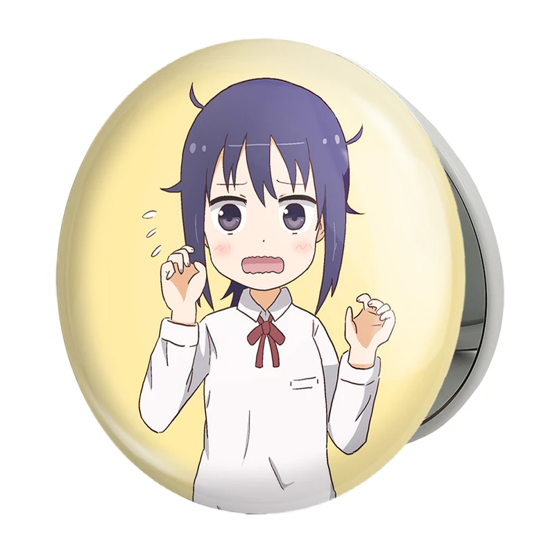 آینه جیبی خندالو طرح موتوبا انیمه اوماروچان Umaru Chan مدل تاشو کد 18502 