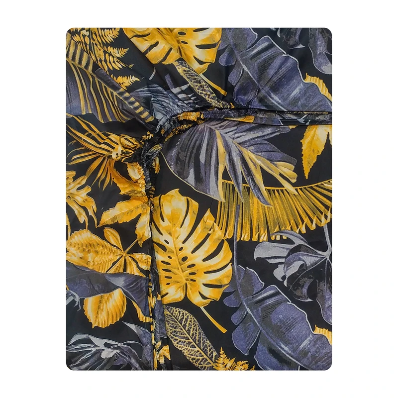 ملحفه آدنو مدل هاوایی کد CH57 دونفره سایز 160x200 سانتی متر