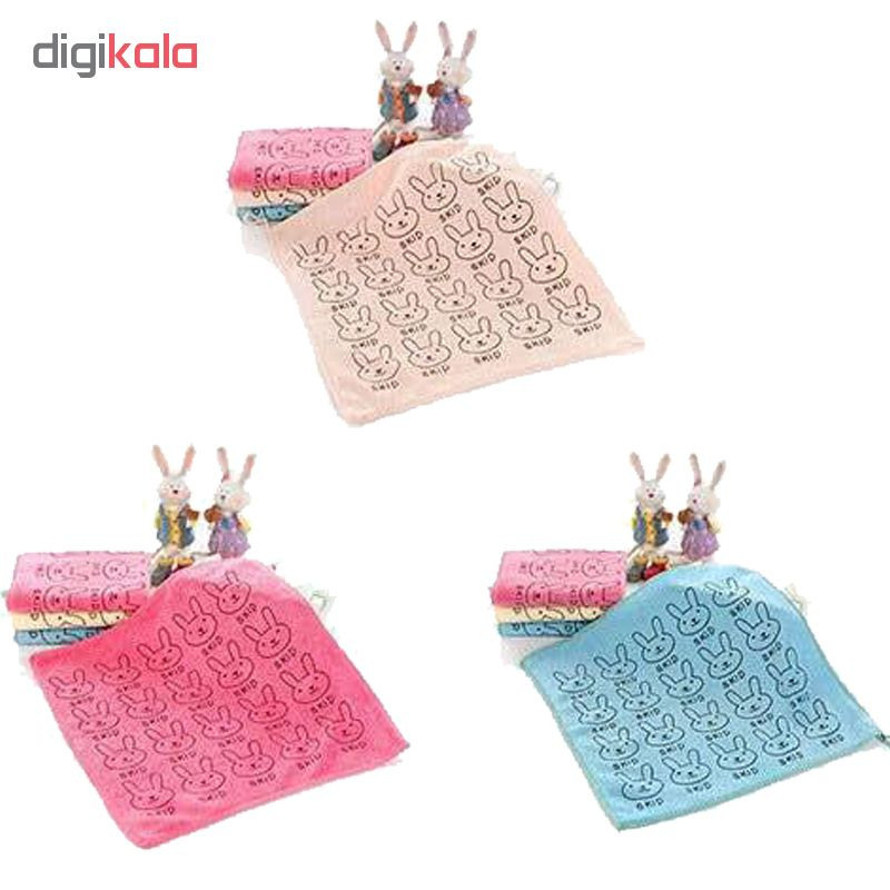حوله دستی مدل خرگوشی بسته 3 عددی