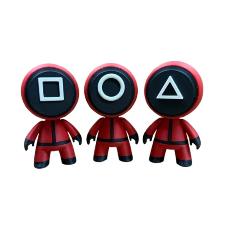 فیگور مدل Squid Game بسته 3 عددی