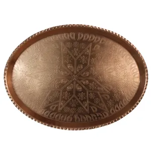 سینی مسی طرح تذهیب کد33