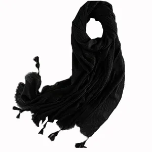 شال زنانه مدل پلیسه مارال
