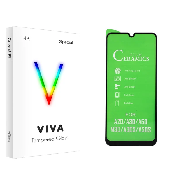 محافظ صفحه نمایش ویوا مدل 4K مناسب برای گوشی موبایل سامسونگ Galaxy A50s